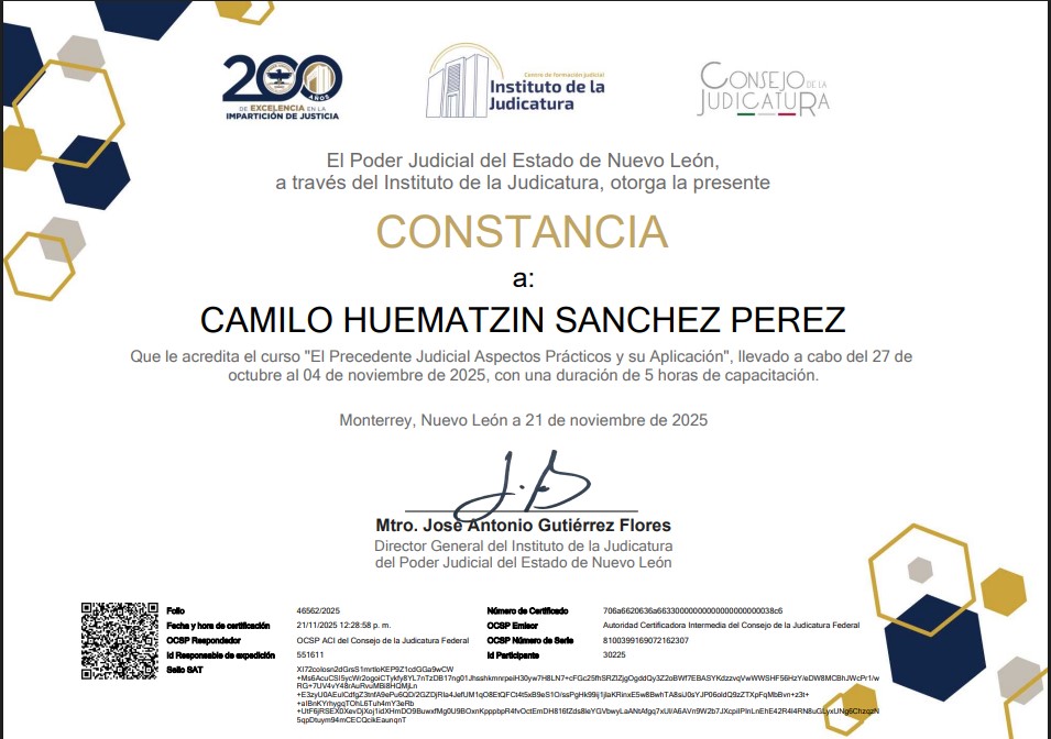 Certificado 7